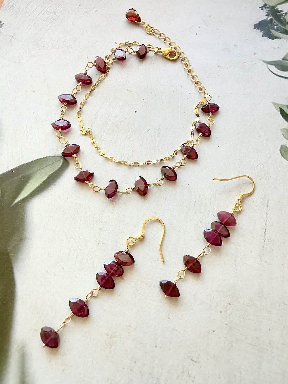 stone & flower 作品3