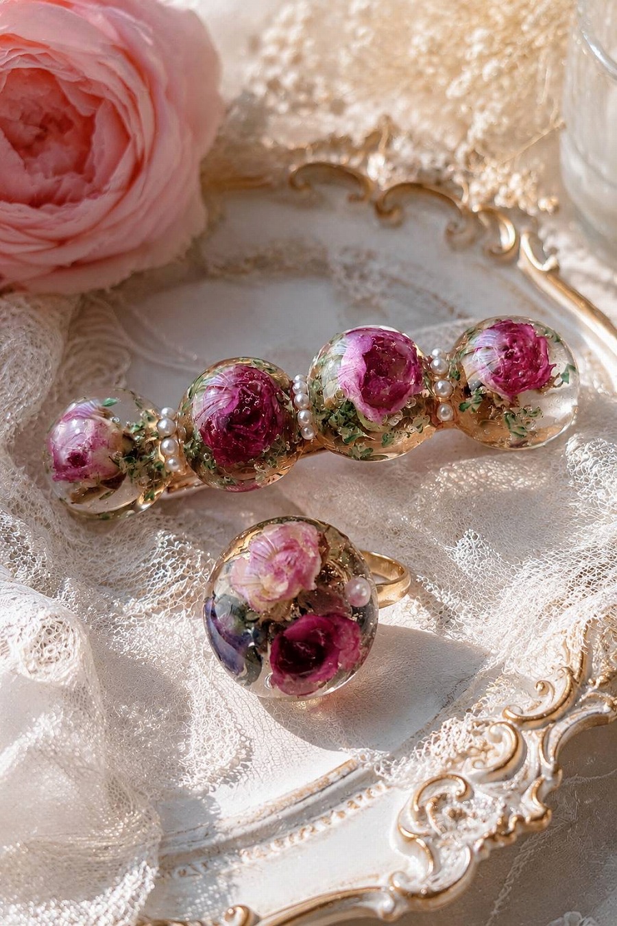 stone & flower 作品4