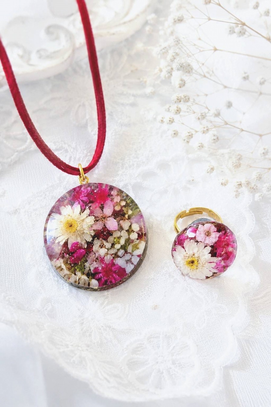 stone & flower 作品5